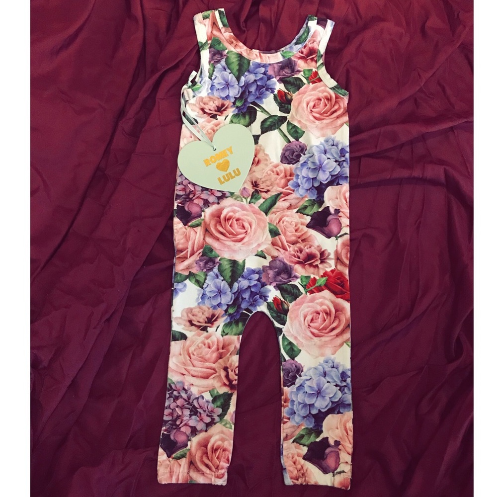 Romey loves Lulu tank long leg romper.